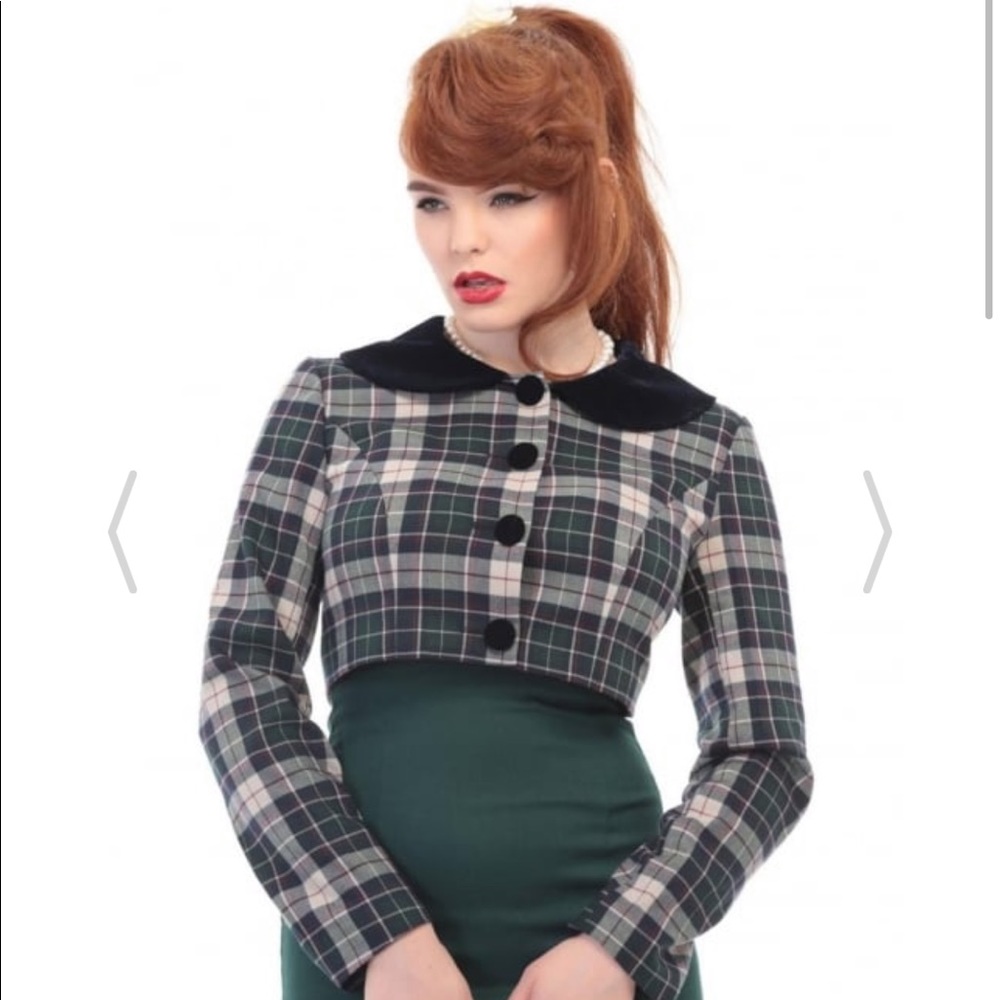 Ellen Sherwood cropped jacket Collectif vintage